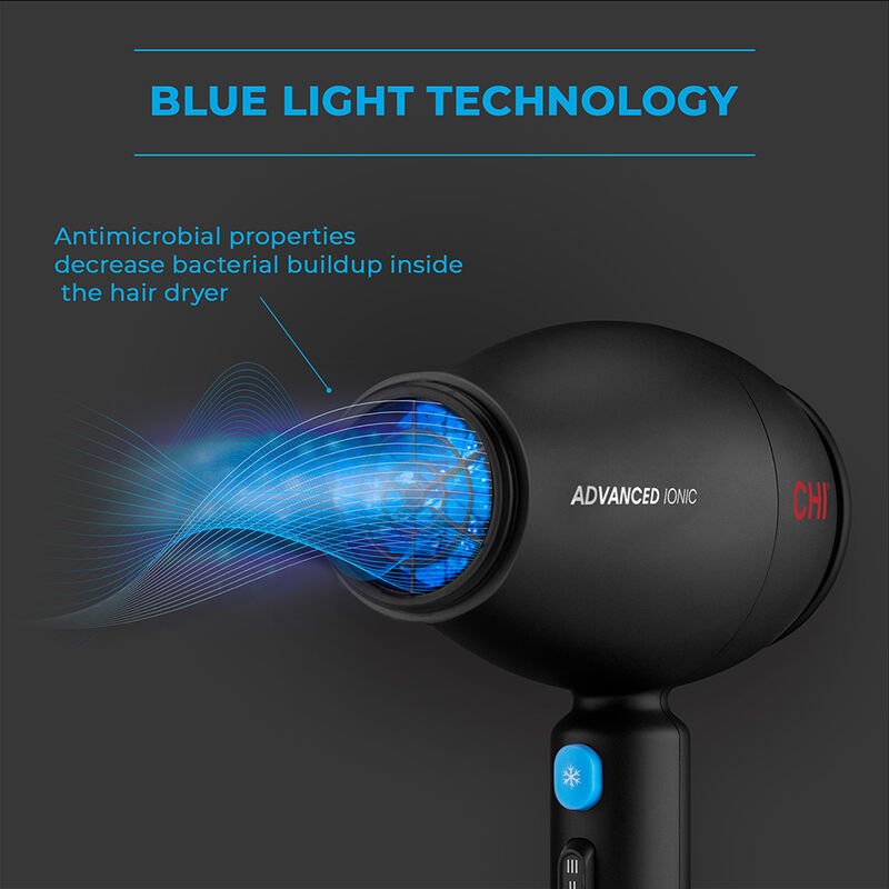 1875 Series Advanced Ionic Compact Hair Dryer - Matte Black, , large image number null